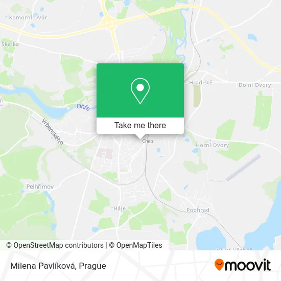Карта Milena Pavlíková