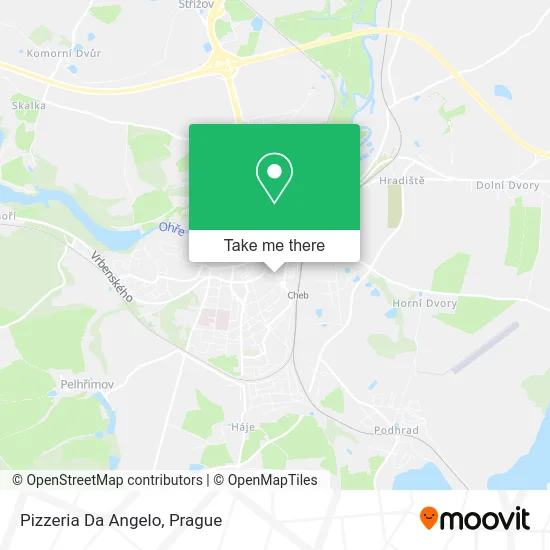 Карта Pizzeria Da Angelo