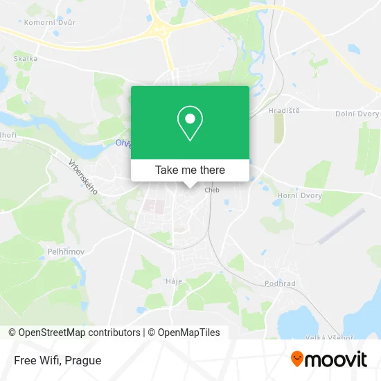 Карта Free Wifi