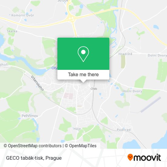 Карта GECO tabák-tisk