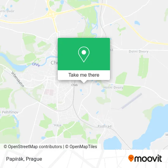 Карта Papírák