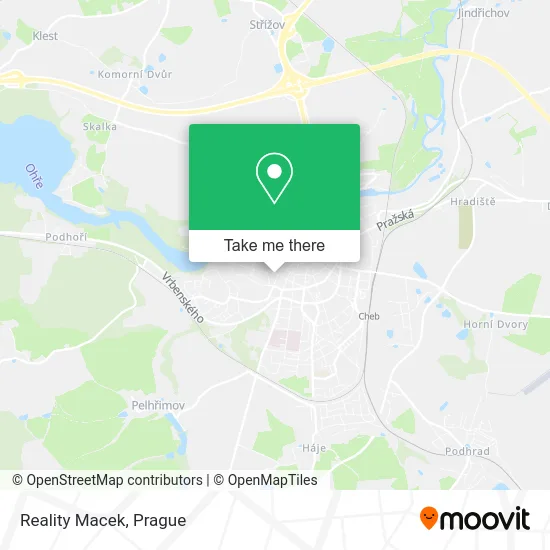 Карта Reality Macek