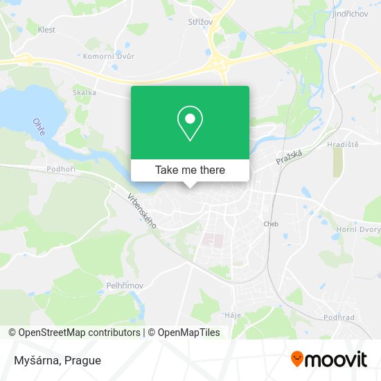 Карта Myšárna