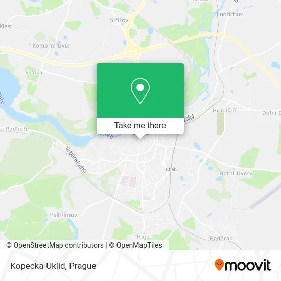 Карта Kopecka-Uklid