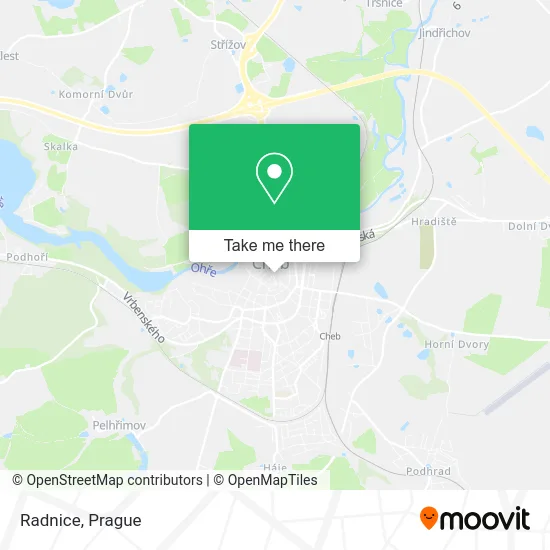Карта Radnice