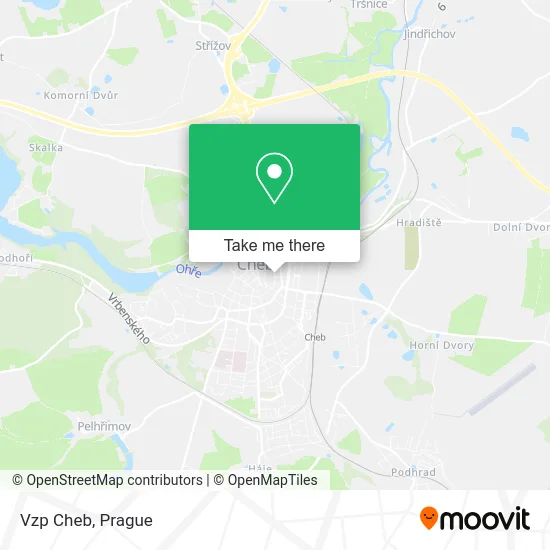 Карта Vzp Cheb