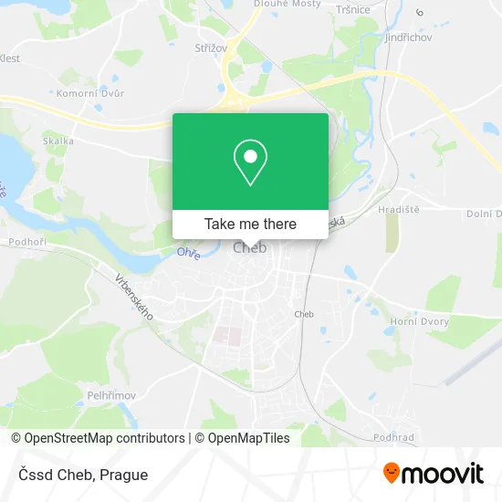 Карта Čssd Cheb