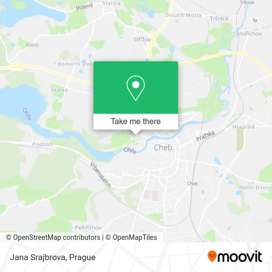 Карта Jana Srajbrova
