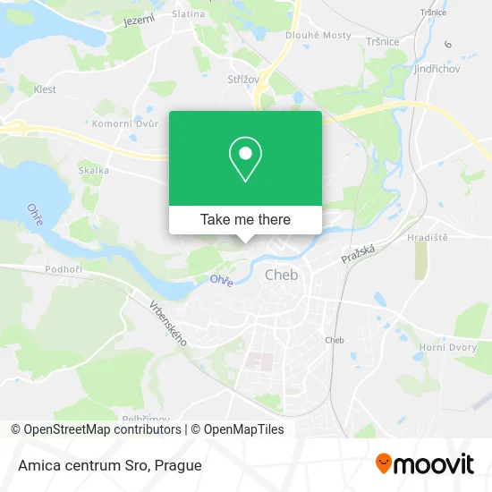 Карта Amica centrum Sro