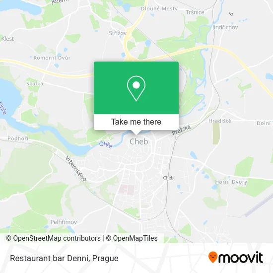 Карта Restaurant bar Denni