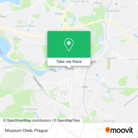 Карта Muzeum Cheb