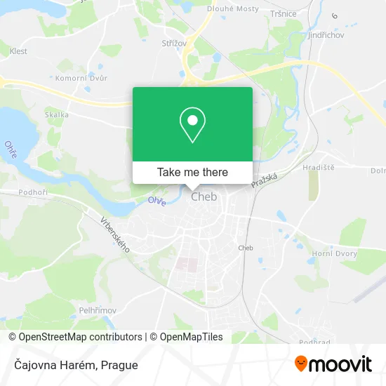 Карта Čajovna Harém