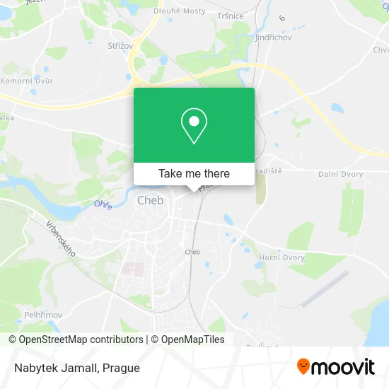 Карта Nabytek Jamall