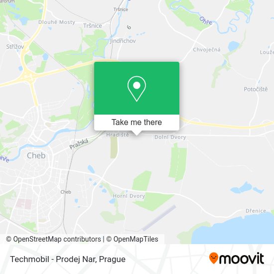 Карта Techmobil - Prodej Nar