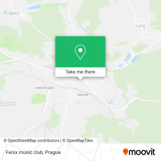 Карта Fenix music club