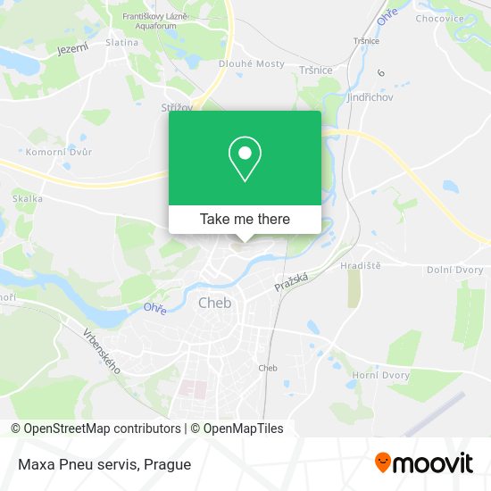 Карта Maxa Pneu servis