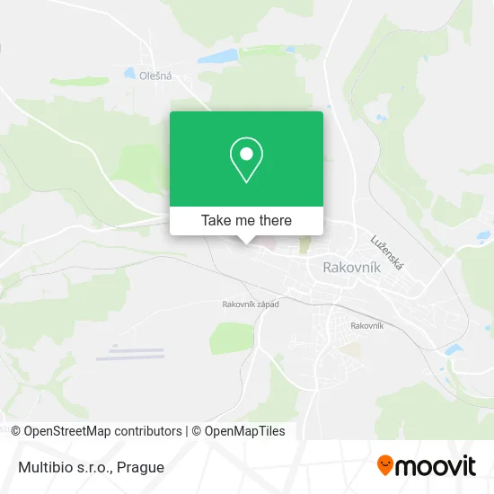 Multibio s.r.o. map