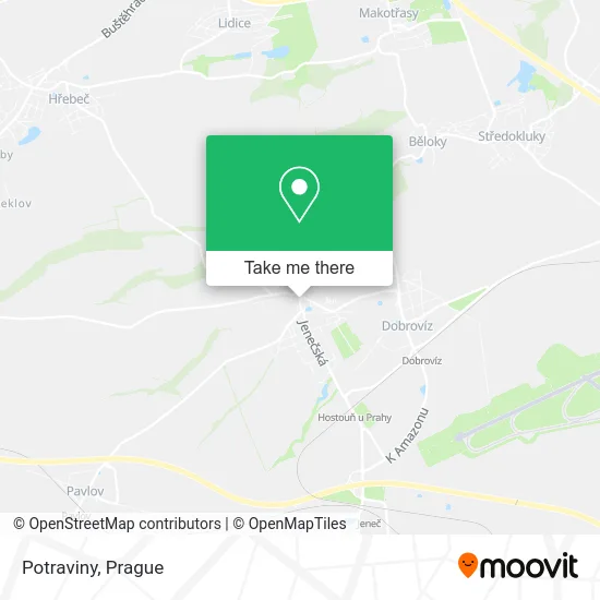 Карта Potraviny