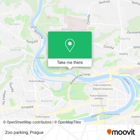 Карта Zoo parking