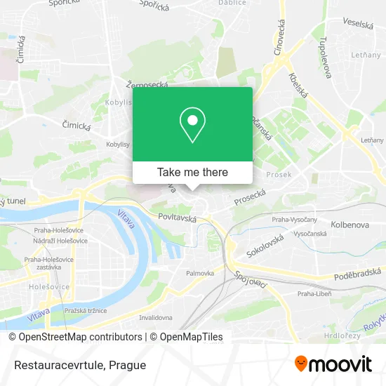 Карта Restauracevrtule