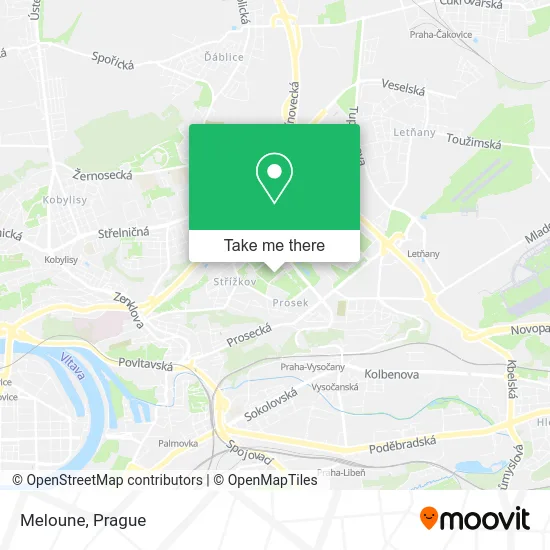 Карта Meloune