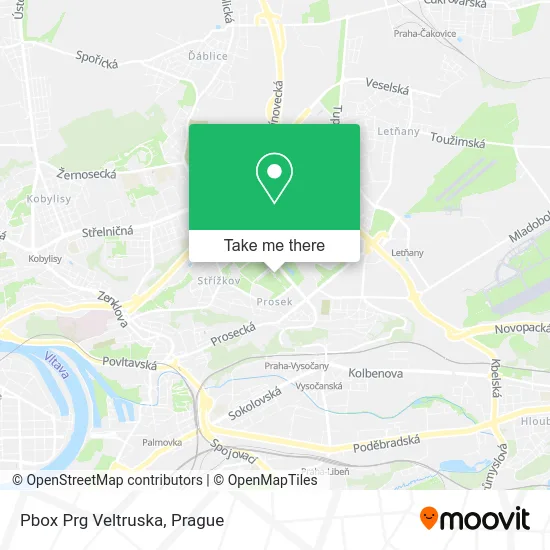 Карта Pbox Prg Veltruska