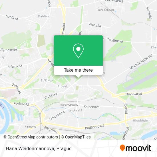 Карта Hana Weidenmannová