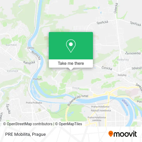 Карта PRE Mobilita