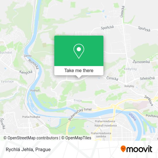 Карта Rychlá Jehla