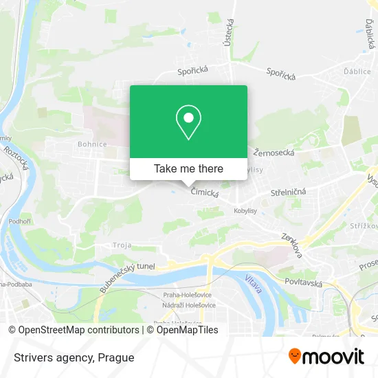 Карта Strivers agency