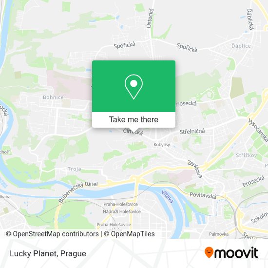 Карта Lucky Planet