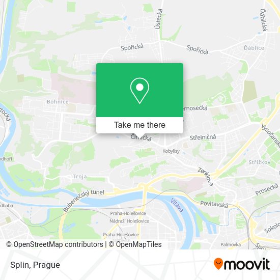 Карта Splin