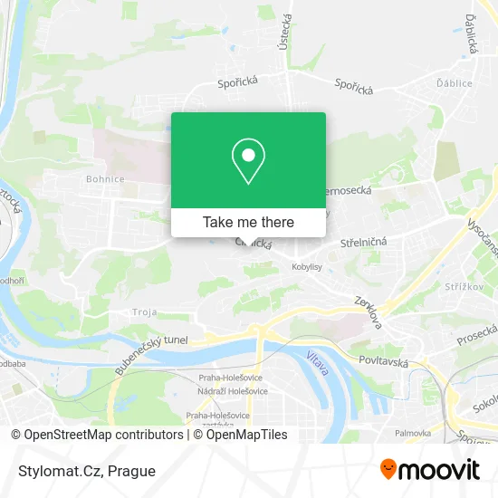 Карта Stylomat.Cz