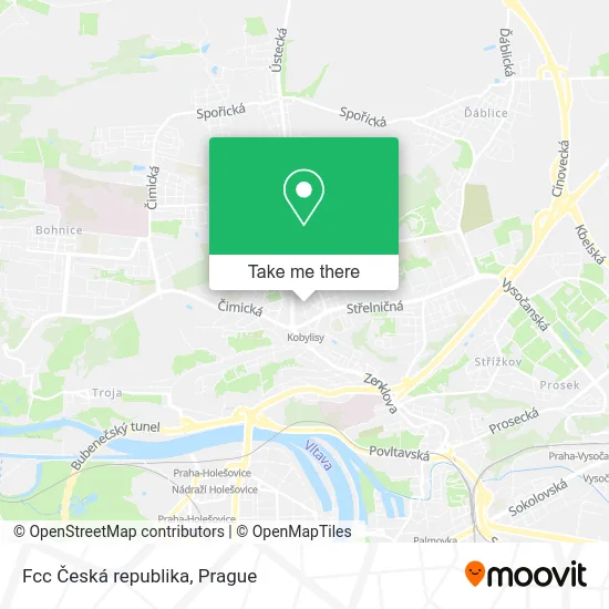 Карта Fcc Česká republika
