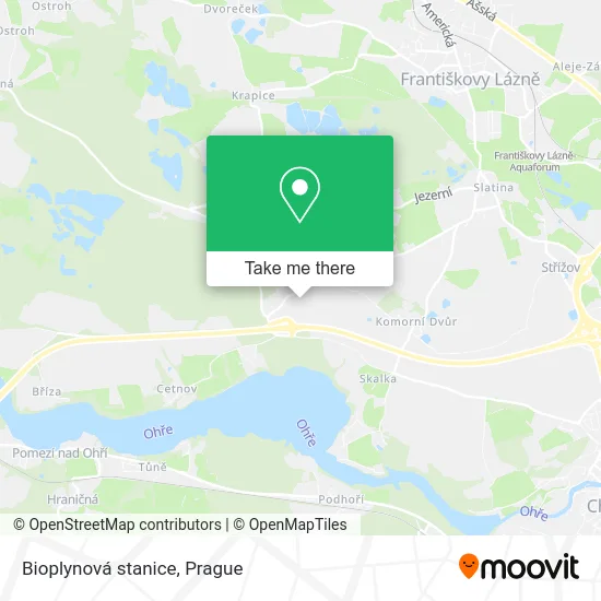 Карта Bioplynová stanice