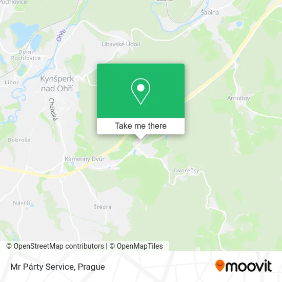 Карта Mr Párty Service