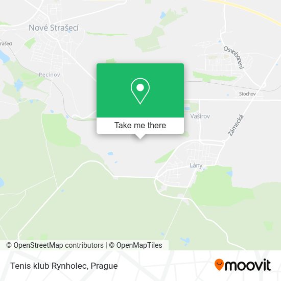 Карта Tenis klub Rynholec