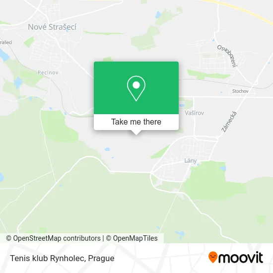 Карта Tenis klub Rynholec