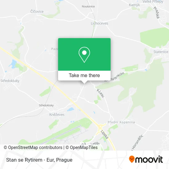 Карта Stan se Rytirem - Eur