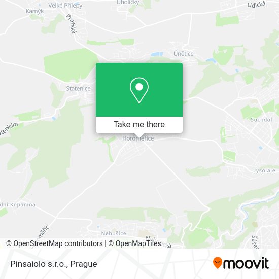 Карта Pinsaiolo s.r.o.