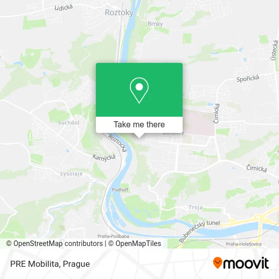 Карта PRE Mobilita