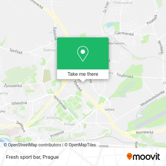 Карта Fresh sport bar