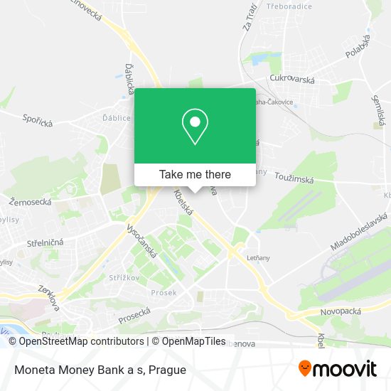 Карта Moneta Money Bank a s