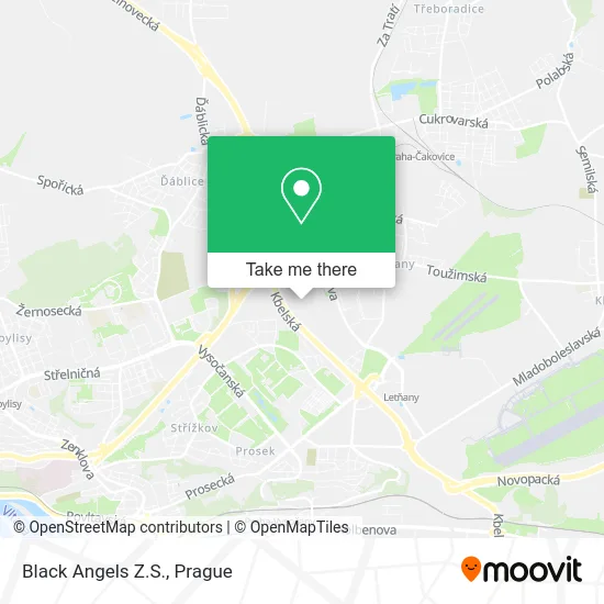 Карта Black Angels Z.S.