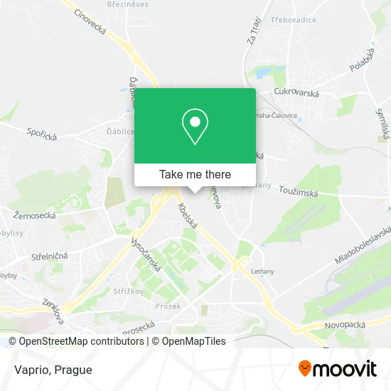 Карта Vaprio