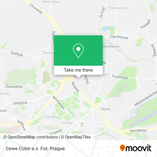 Карта Cewe Color a.s. Fot