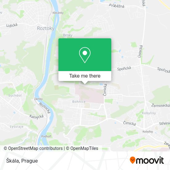 Карта Škála