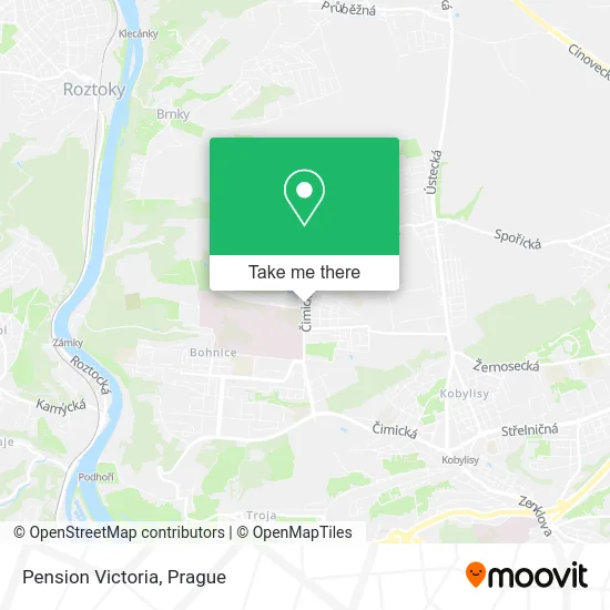 Карта Pension Victoria