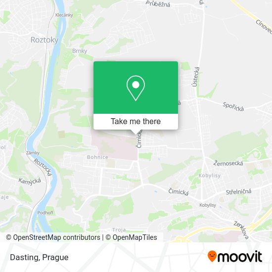 Карта Dasting