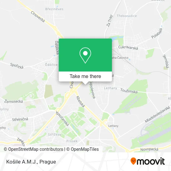 Карта Košile A.M.J.